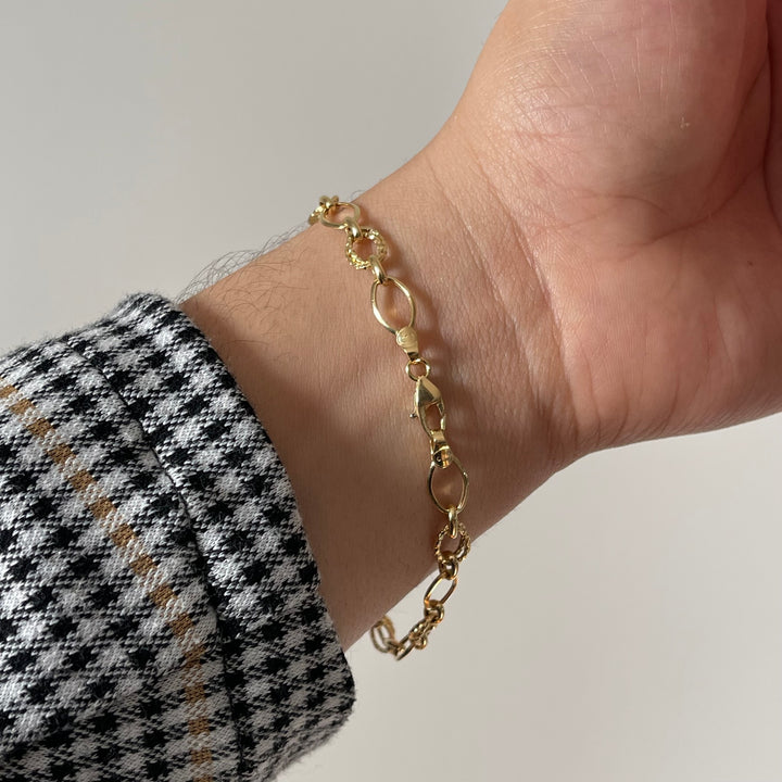 Athena 18K Gold Chain Bracelet