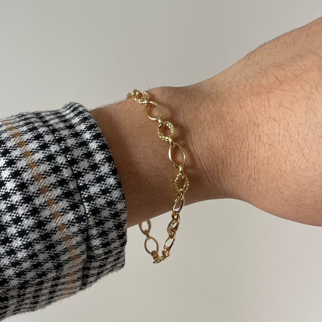 Athena 18K Gold Chain Bracelet
