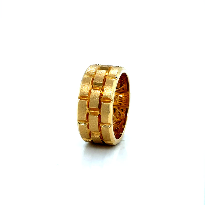 Tower 18K Yellow Gold Statement Ring