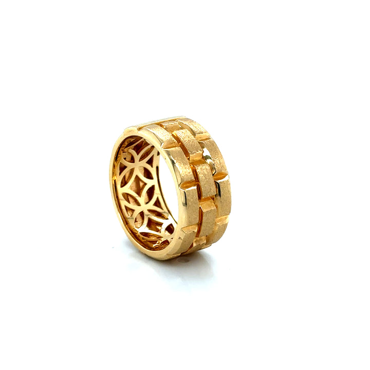 Tower 18K Yellow Gold Statement Ring