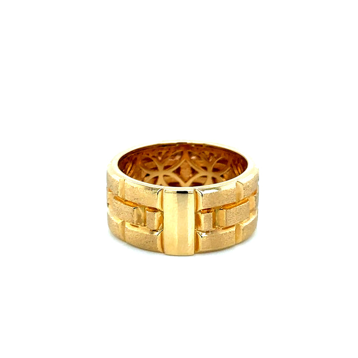 Tower 18K Yellow Gold Statement Ring