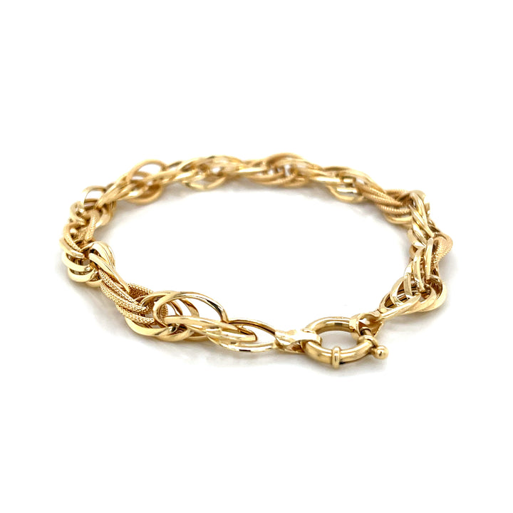 Farrah 18K Gold Chain Bracelet