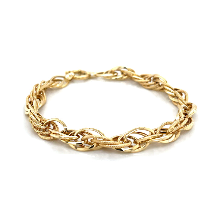 Farrah 18K Gold Chain Bracelet