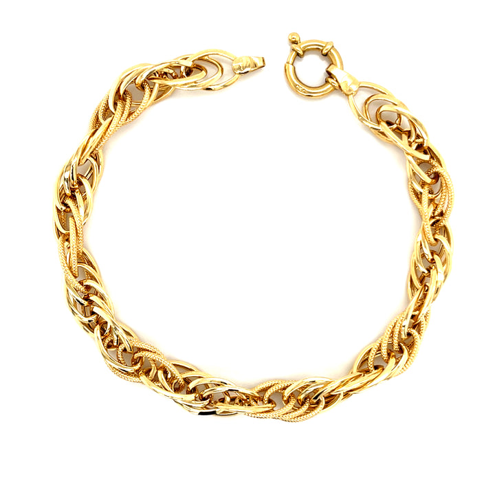 Farrah 18K Gold Chain Bracelet
