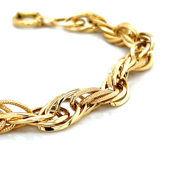 Farrah 18K Gold Chain Bracelet