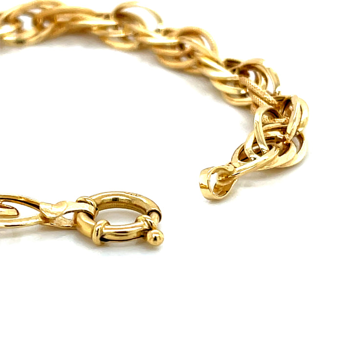 Farrah 18K Gold Chain Bracelet