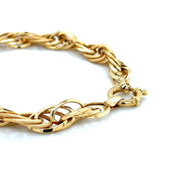 Farrah 18K Gold Chain Bracelet