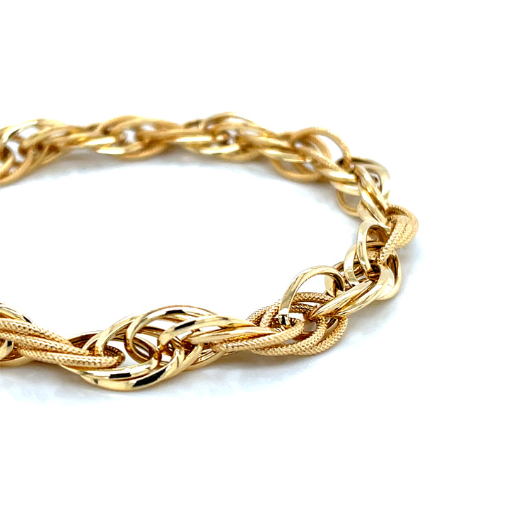 Farrah 18K Gold Chain Bracelet