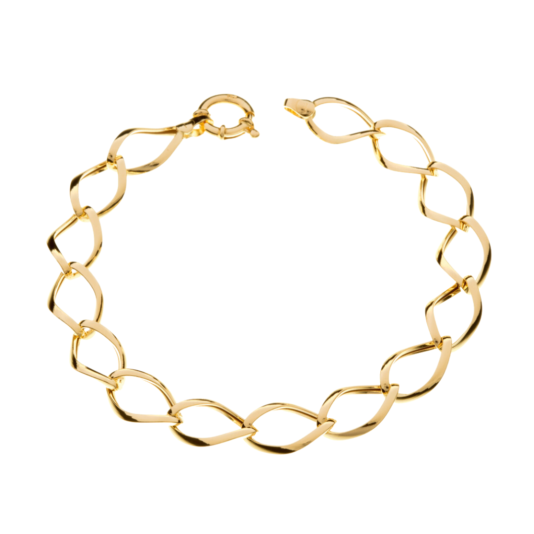 Fiona 18K Gold Chain Bracelet