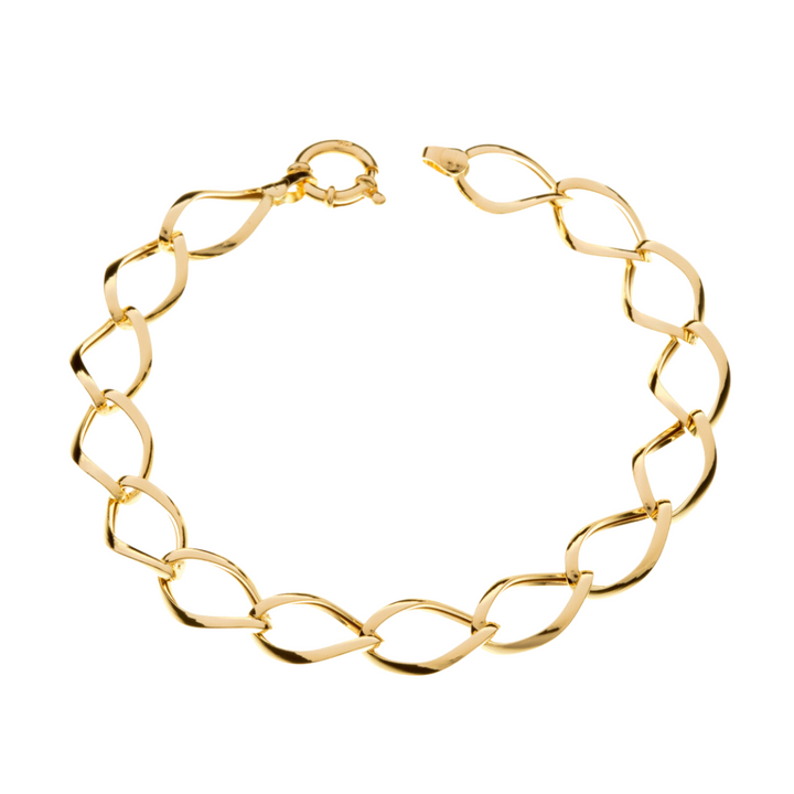 Fiona 18K Gold Chain Bracelet