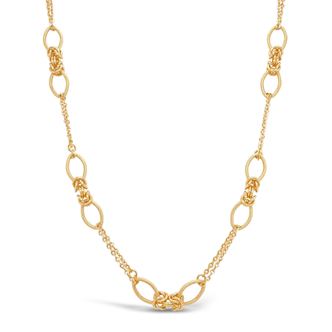 Minouri Byzantine 18K Gold Chain Necklace