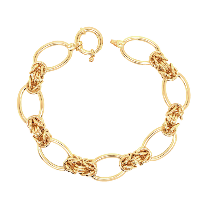 Alma Byzantine 18K Gold Chain Bracelet
