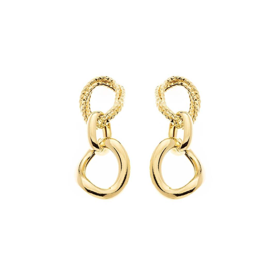 Kandy 18K Gold Chain Earrings