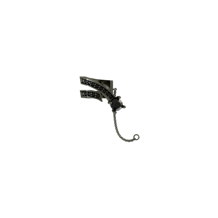 Intenso Statement Cuff 925 Silver Earring