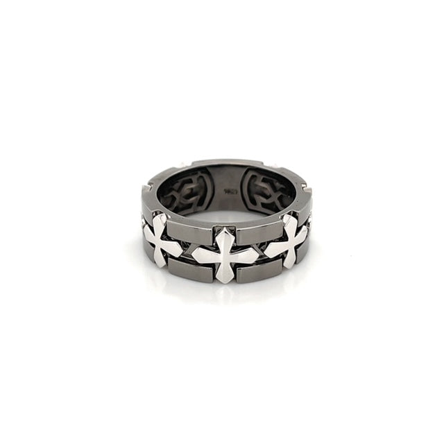 Faith 18K White Gold Statement Ring