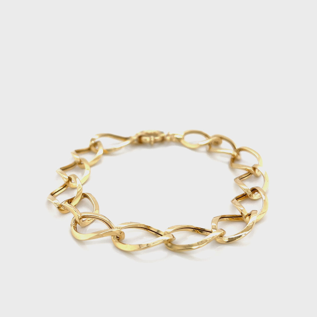 Fiona 18K Gold Chain Bracelet