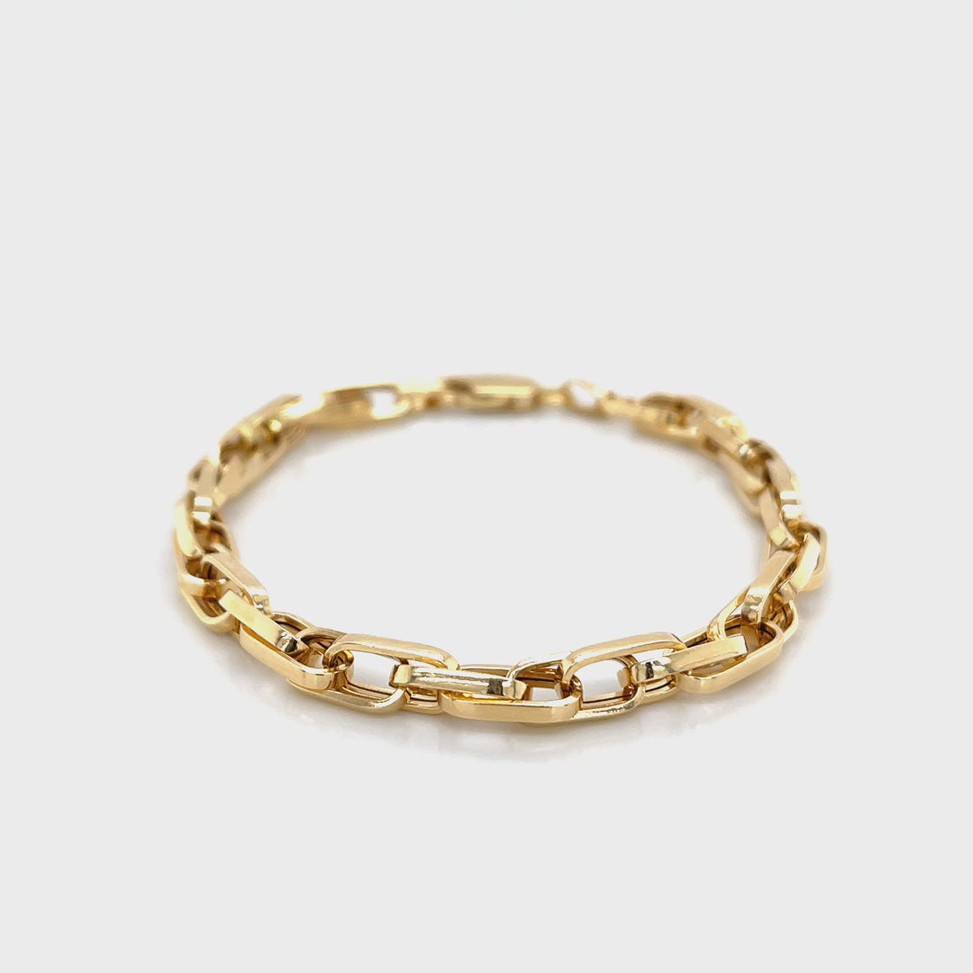 The Bond 18K Gold Chain Bracelet