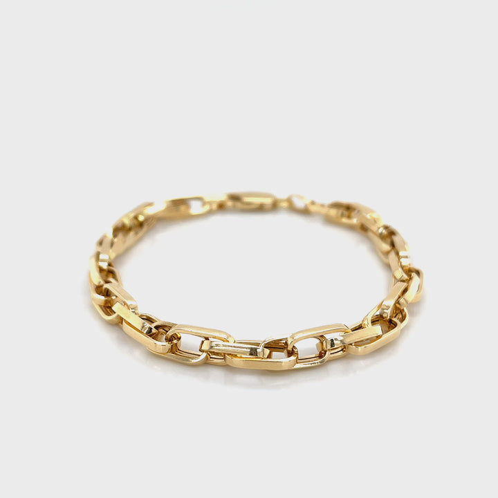 The Bond 18K Gold Chain Bracelet