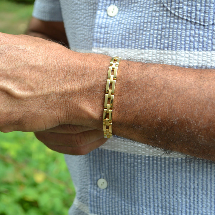 Eras 18K Yellow Gold Link Bracelet