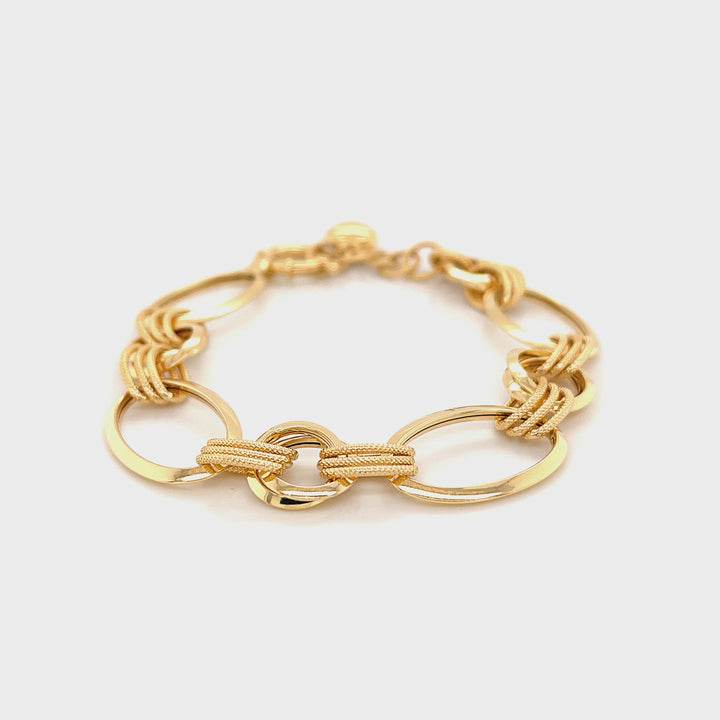 Mel 18K Gold Chain Bracelet