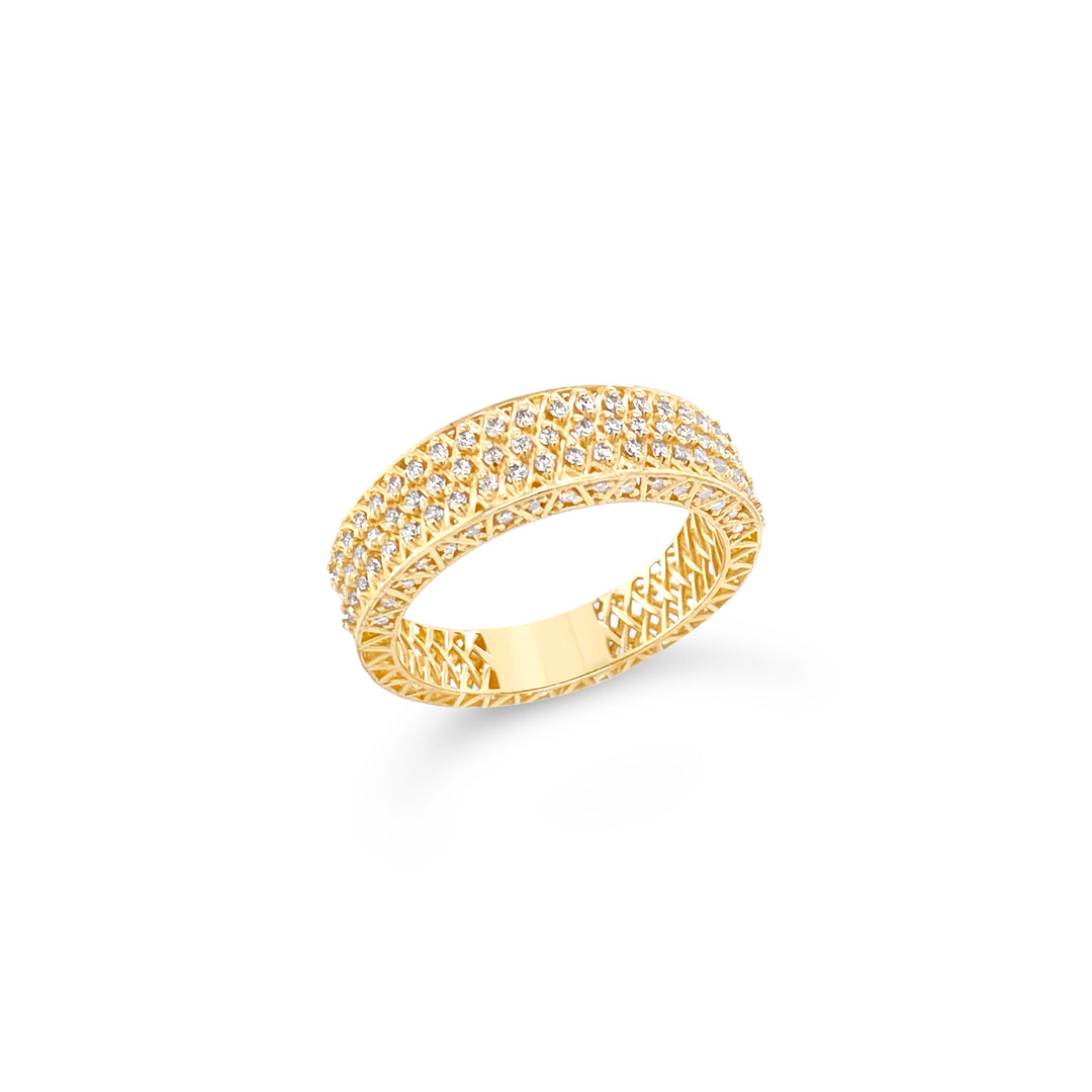 INFINITY Double-Diamond Ring