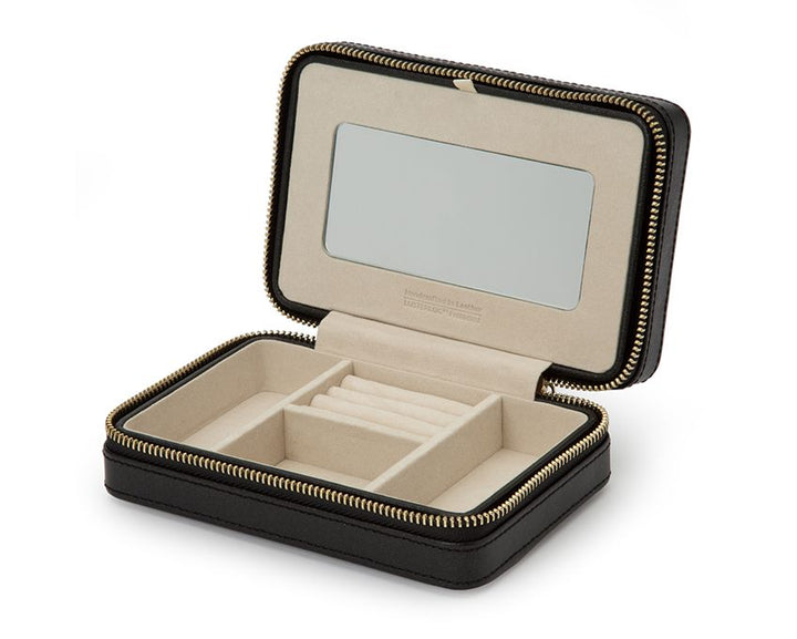 Palermo Jewelry Case Black by WOLF 1834