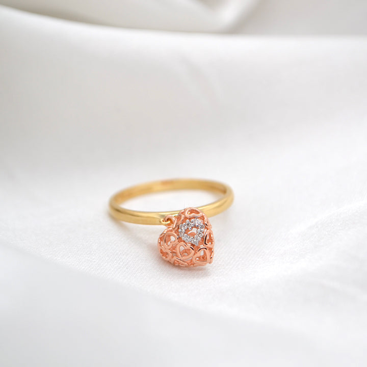 AMORE Charm Ring
