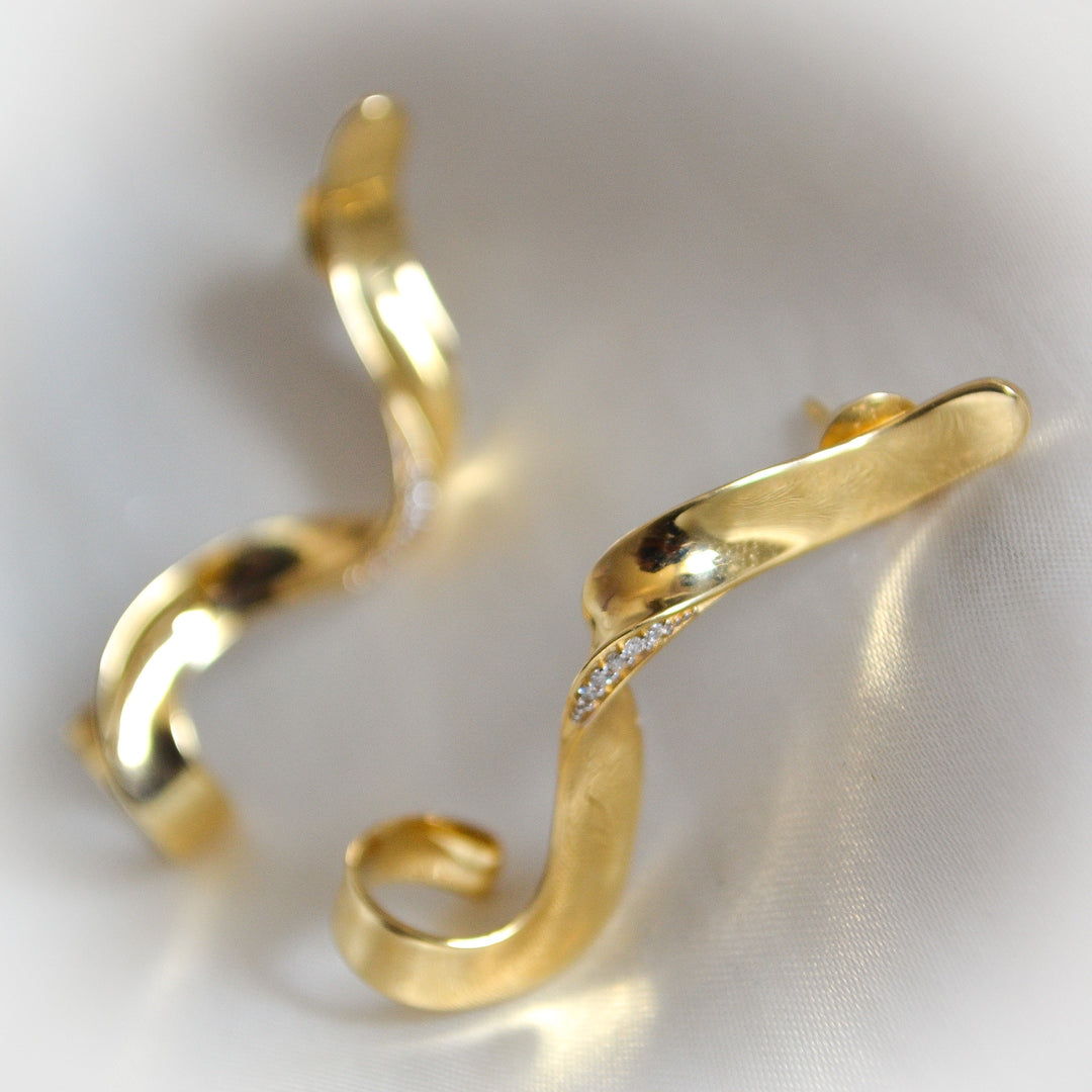 WAVE Statement Cuff Earrings