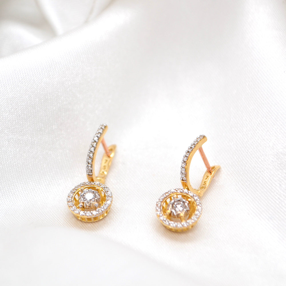 INFINITY Drop Earrings