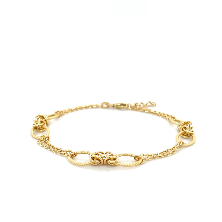 Minouri Byzantine 18K Gold Chain Bracelet