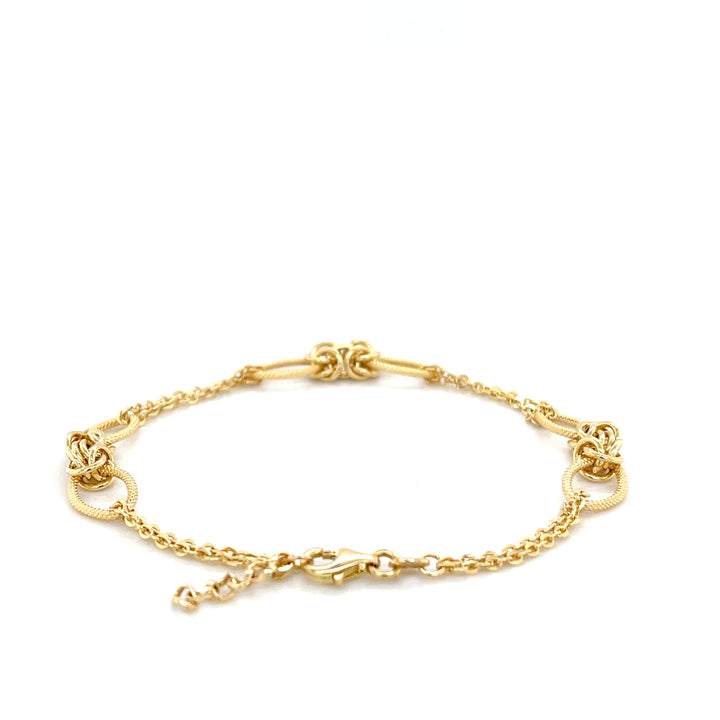 Minouri Byzantine 18K Gold Chain Bracelet
