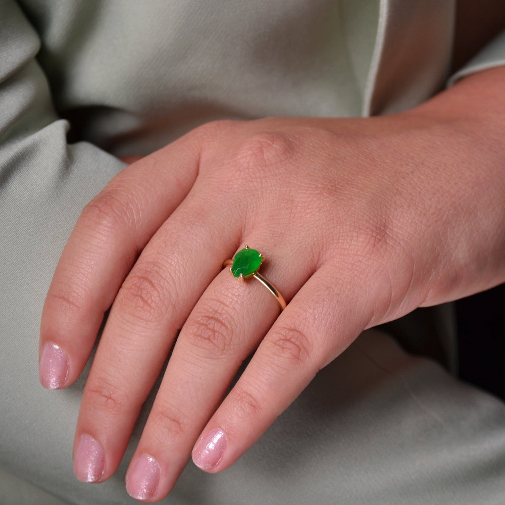 LUCKY CHARM Statement Ring
