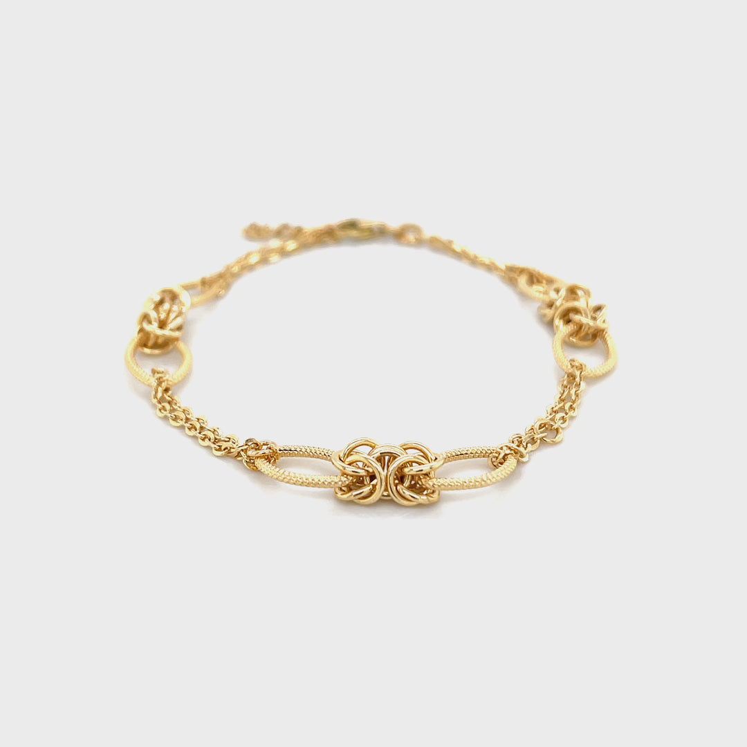 Minouri Byzantine Chain Bracelet