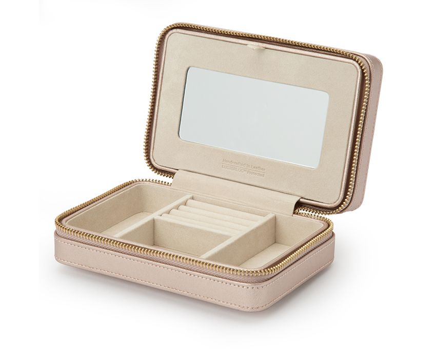 Palermo Jewelry Case Rose Gold by WOLF 1834